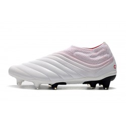 Botas de fútbol Adidas Copa 19 FG Blanco Rosado Rojo 