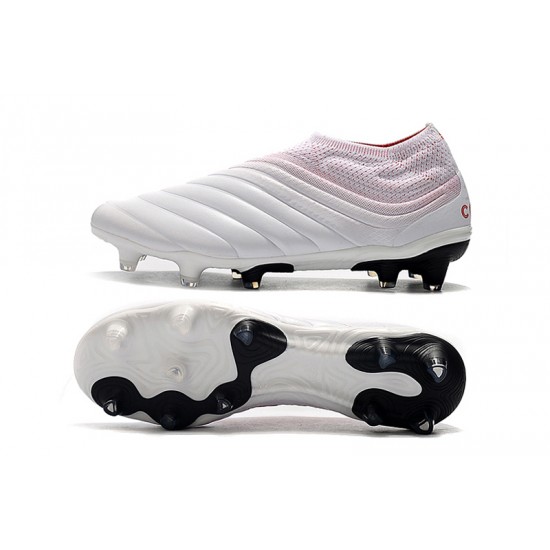 Explorar  Botas de fútbol Adidas Copa 19 FG Blanco Rosado Rojo