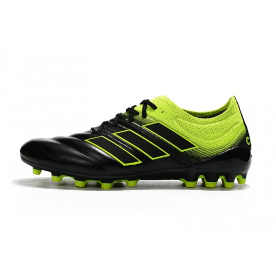 Descubrir  Botas de fútbol Adidas Copa 19.1 AG Negro Verde