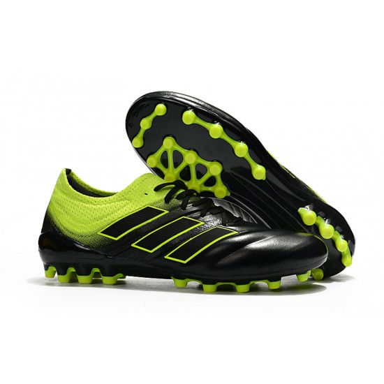Descubrir  Botas de fútbol Adidas Copa 19.1 AG Negro Verde