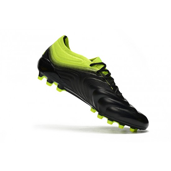 Descubrir  Botas de fútbol Adidas Copa 19.1 AG Negro Verde