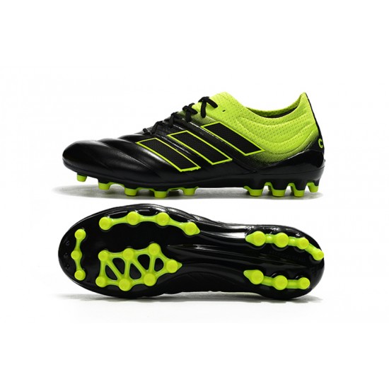 Descubrir  Botas de fútbol Adidas Copa 19.1 AG Negro Verde