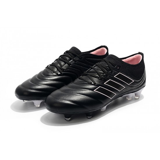 Explorar  Botas de fútbol Adidas Copa 19.1 FG Negro Rosado