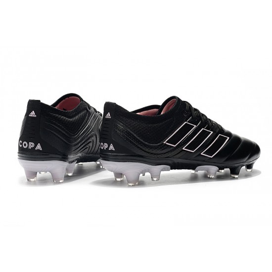 Explorar  Botas de fútbol Adidas Copa 19.1 FG Negro Rosado