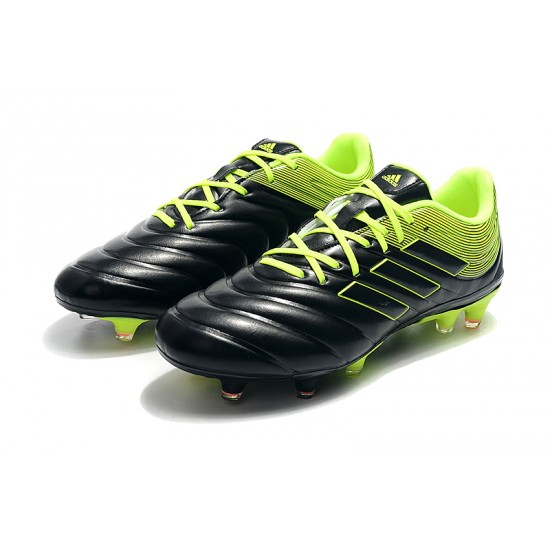 Descubrir  Botas de fútbol Adidas Copa 19.4 FG Negro Verde