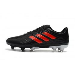 Botas de fútbol Adidas Copa 19.4 FG Negro naranja gris