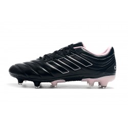 Botas de fútbol Adidas Copa 19.4 FG Negro Rosado