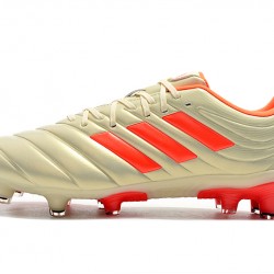 Botas de fútbol Adidas Copa 19.4 FG Champagne naranja