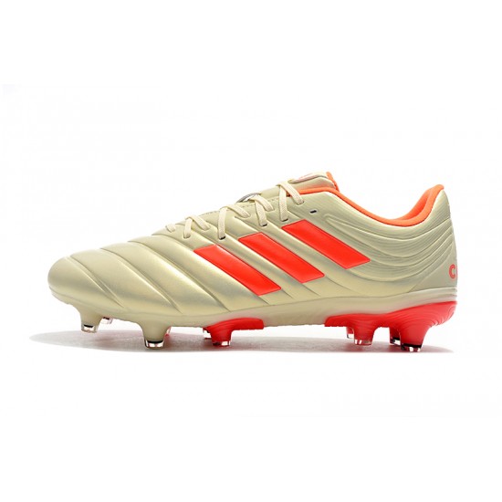 Explorar  Botas de fútbol Adidas Copa 19.4 FG Champagne naranja