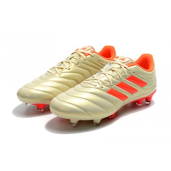Explorar  Botas de fútbol Adidas Copa 19.4 FG Champagne naranja