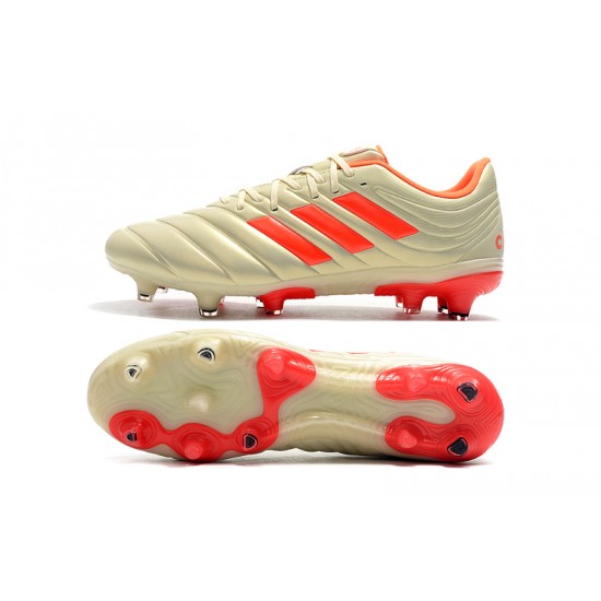 Explorar  Botas de fútbol Adidas Copa 19.4 FG Champagne naranja