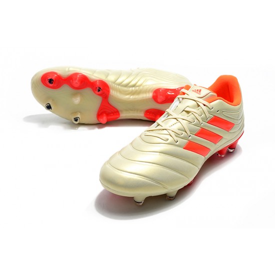 Explorar  Botas de fútbol Adidas Copa 19.4 FG Champagne naranja