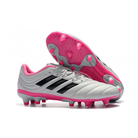 Descubrir  Botas de fútbol Adidas Copa 19.4 FG gris Negro Rosado