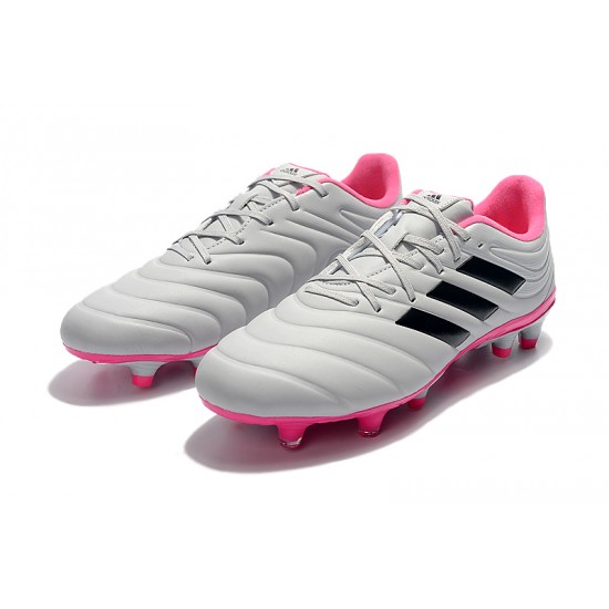 Descubrir  Botas de fútbol Adidas Copa 19.4 FG gris Negro Rosado