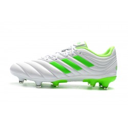 Botas de fútbol Adidas Copa 19.4 FG Blanco Verde