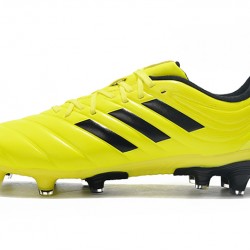 Botas de fútbol Adidas Copa 19.4 FG Yellow Negro