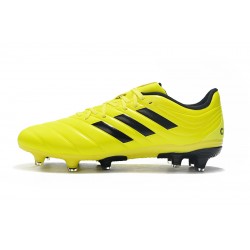 Botas de fútbol Adidas Copa 19.4 FG Yellow Negro