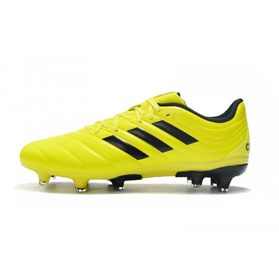 Descubrir  Botas de fútbol Adidas Copa 19.4 FG Yellow Negro