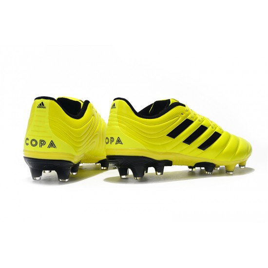 Descubrir  Botas de fútbol Adidas Copa 19.4 FG Yellow Negro