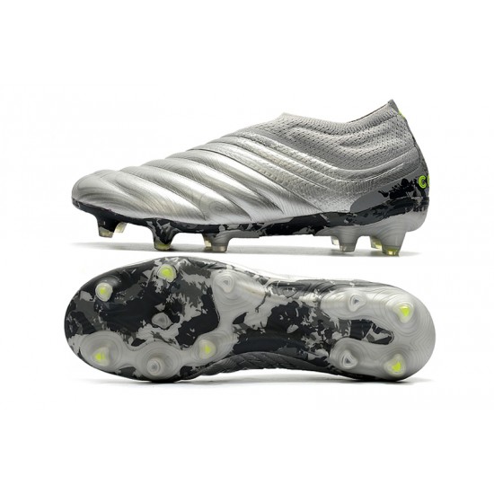Descubrir  Botas de fútbol Adidas Copa 20 FG Salag Plata