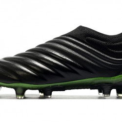 Botas de fútbol Adidas Copa 20+ FG Negro Verde