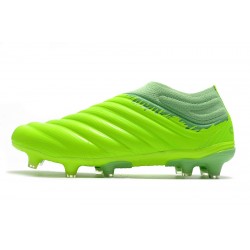 Botas de fútbol Adidas Copa 20+ FG Volt Verde