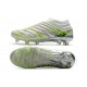 Tienda  Botas de fútbol Adidas Copa 20+ FG Blanco Volt Verde Negro