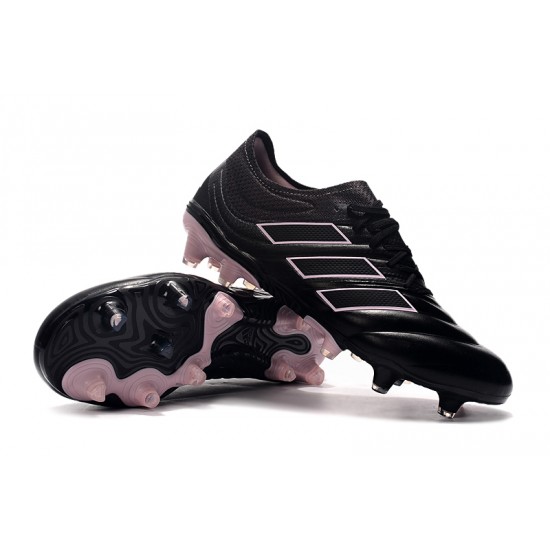 Calidad superior  Botas de fútbol Adidas Copa 20.1 FG Salag Negro Rosado Blanco