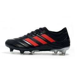 Botas de fútbol Adidas Copa 20.1 FG Salag Negro Rojo 