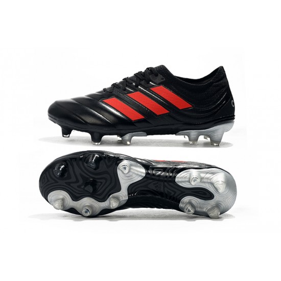 Calidad superior  Botas de fútbol Adidas Copa 20.1 FG Salag Negro Rojo