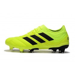 Botas de fútbol Adidas Copa 20.1 FG Salag Verde Fluo Negro 