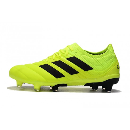 Descubrir  Botas de fútbol Adidas Copa 20.1 FG Salag Verde Fluo Negro