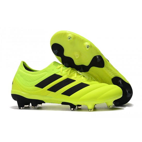 Descubrir  Botas de fútbol Adidas Copa 20.1 FG Salag Verde Fluo Negro