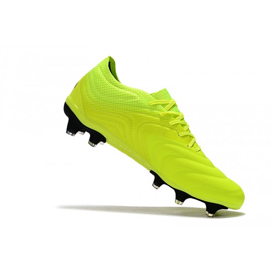 Descubrir  Botas de fútbol Adidas Copa 20.1 FG Salag Verde Fluo Negro