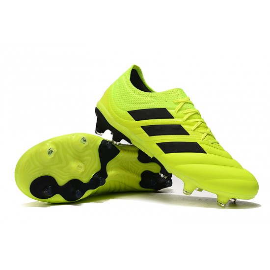 Descubrir  Botas de fútbol Adidas Copa 20.1 FG Salag Verde Fluo Negro