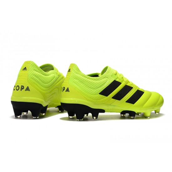 Descubrir  Botas de fútbol Adidas Copa 20.1 FG Salag Verde Fluo Negro
