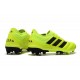 Descubrir  Botas de fútbol Adidas Copa 20.1 FG Salag Verde Fluo Negro