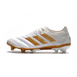 Botas de fútbol Adidas Copa 20.1 FG Salag Low Blanco Dorado