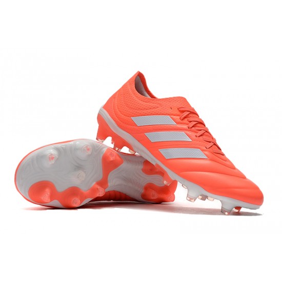 Explorar  Botas de fútbol Adidas Copa 20.1 FG Salag Naranja Plata