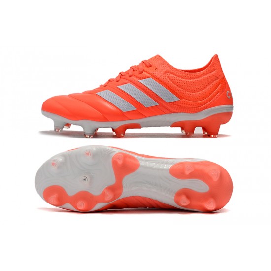 Explorar  Botas de fútbol Adidas Copa 20.1 FG Salag Naranja Plata