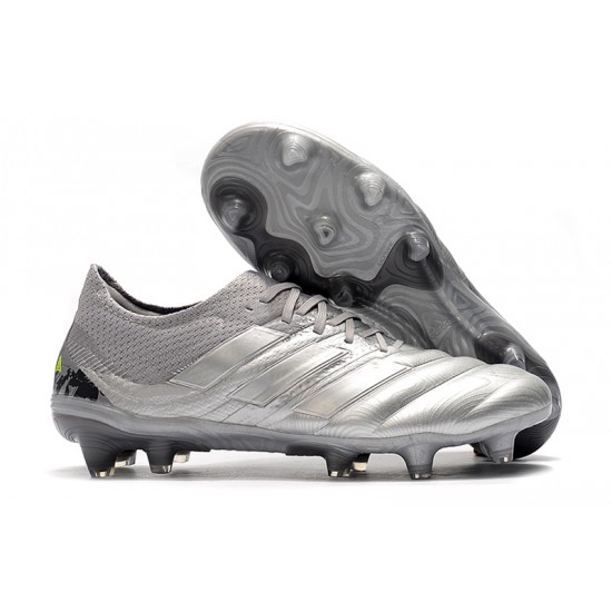 Calidad superior  Botas de fútbol Adidas Copa 20.1 FG Salag Plata