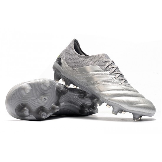 Calidad superior  Botas de fútbol Adidas Copa 20.1 FG Salag Plata
