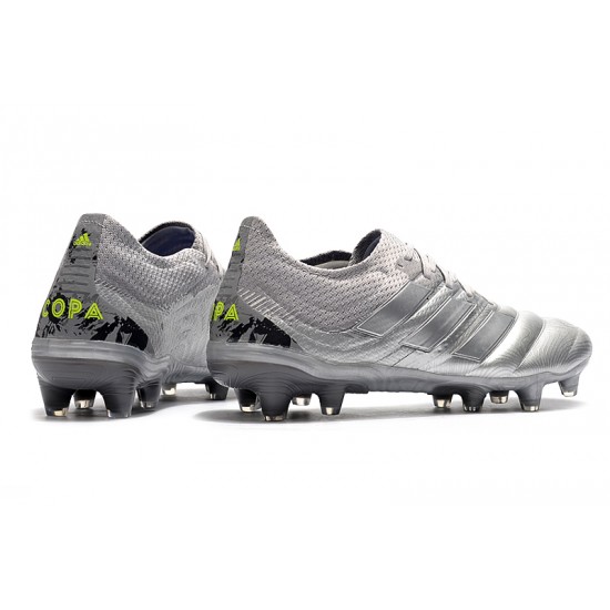 Calidad superior  Botas de fútbol Adidas Copa 20.1 FG Salag Plata
