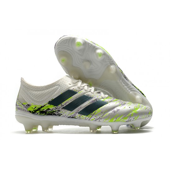 Comprar ahora  Botas de fútbol Adidas Copa 20.1 FG Blanco Negro Verde