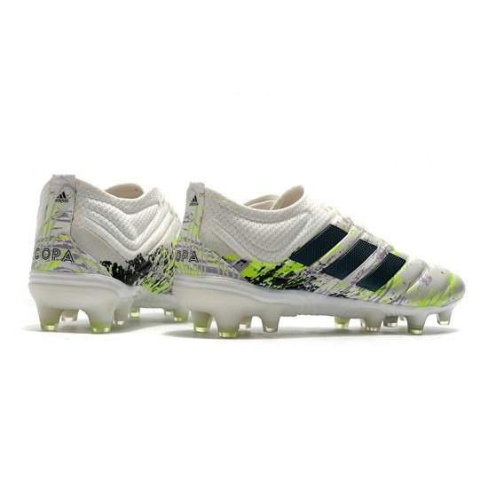 Comprar ahora  Botas de fútbol Adidas Copa 20.1 FG Blanco Negro Verde