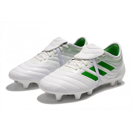 Alta calidad Botas de fútbol Adidas Copa Gloro 19.2 FG Blanco Verde