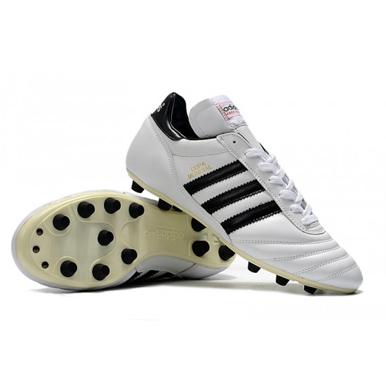 Explorar  Botas de fútbol Adidas Copa Mundial FG Blanco Negro