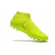 Descubrir  Botas de fútbol Adidas Nemeziz 18 AG Laceless Verde Fluo Negro
