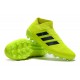 Descubrir  Botas de fútbol Adidas Nemeziz 18 AG Laceless Verde Fluo Negro