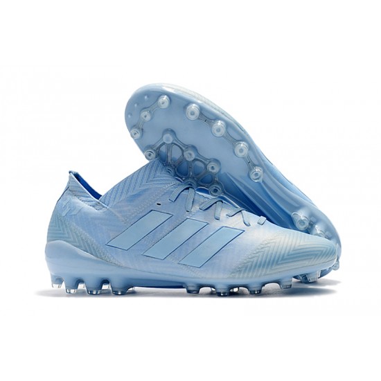 Comprar ahora  Botas de fútbol Adidas Nemeziz 18 AG Light Azul